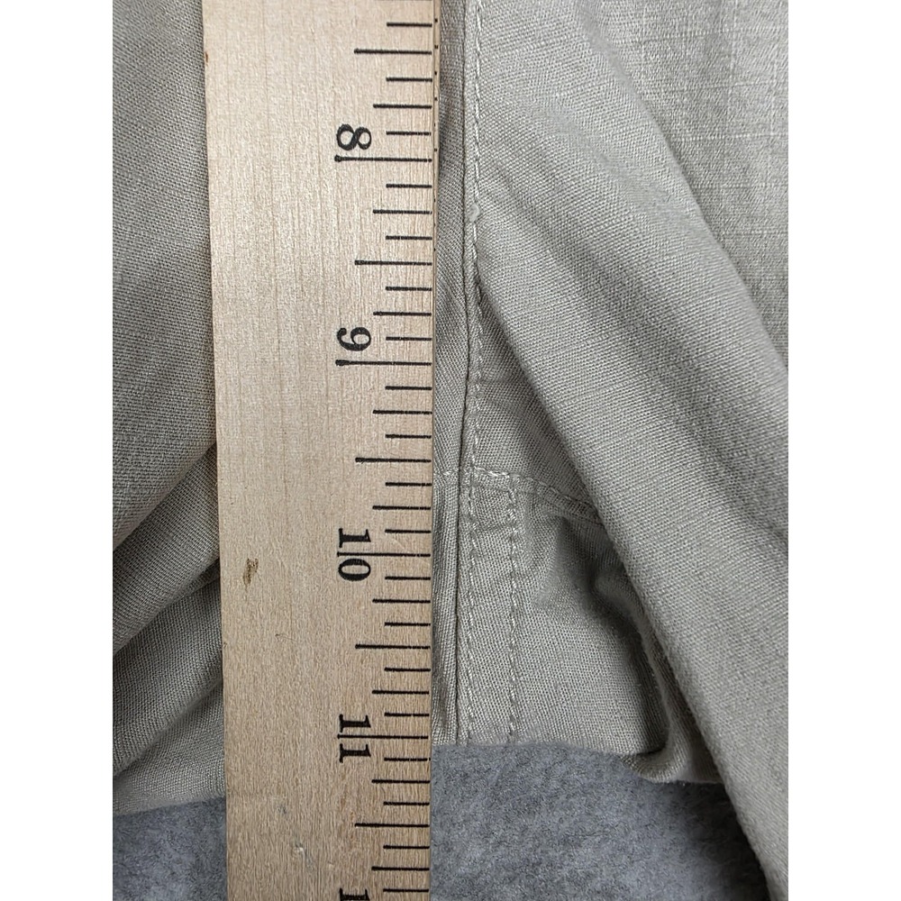Eddie Bauer Pants Womens 8 Khaki Chino Straight Leg Stretch Ripstop Hiking - Picture 11 of 15